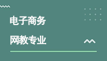 遠程網絡教育高升專電子商務專業
